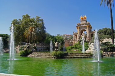 Barcelona'da Parc de la ciutadella