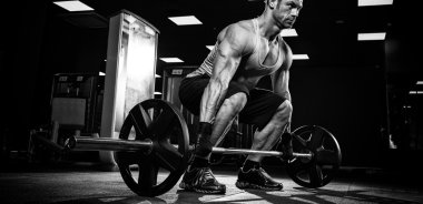 çok güç atletik adam vücut geliştirmeci