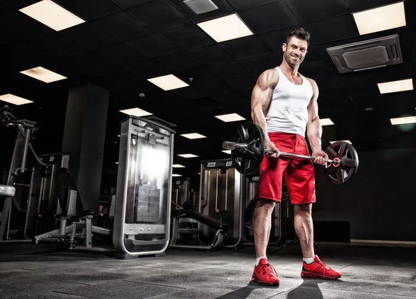 Zeer macht atletische man bodybuilder — Stockfoto