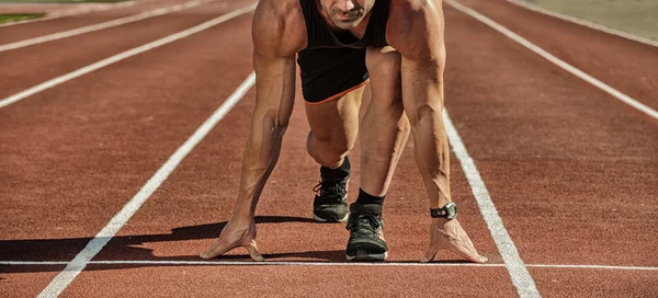 Deporte. Corredor . —  Fotos de Stock