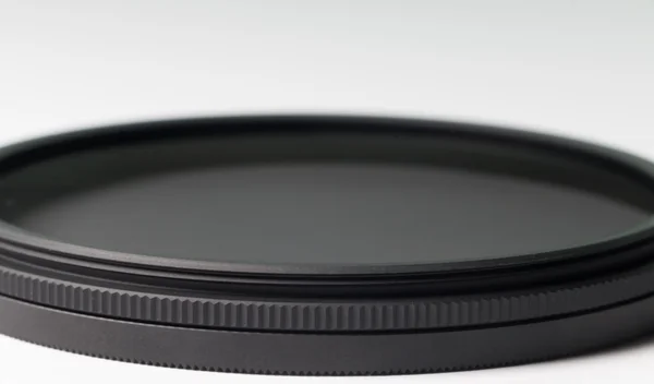 Neutral densitet filter för dslr kamera — Stockfoto