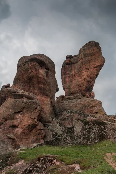 Fenómeno natural Belogradchik Rocas, Bulgaria —  Fotos de Stock
