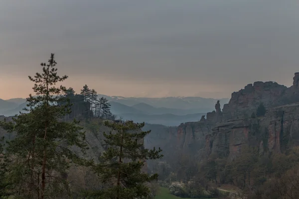 Naturliga fenomen Belogradchikbergen, Bulgarien — Stockfoto