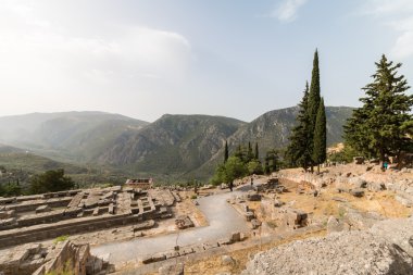 Arkeolojik, Delphi, Yunanistan