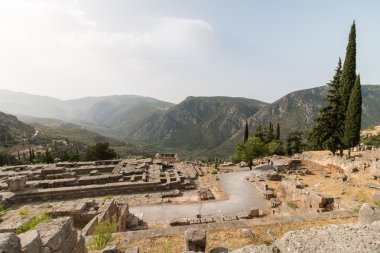 Arkeolojik, Delphi, Yunanistan