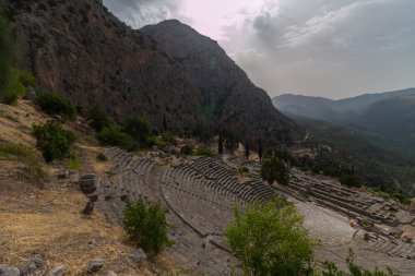 Arkeolojik, Delphi, Yunanistan