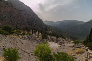 Arkeolojik, Delphi, Yunanistan
