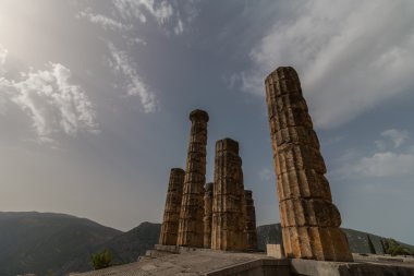 Arkeolojik, Delphi, Yunanistan