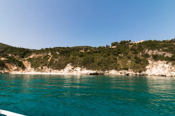 Praia de Xigia, ilha de Zakynthos, Grécia — Fotografia de Stock