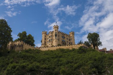 Bavyera Alpleri'nde - Almanya castle Hohenschwangau 