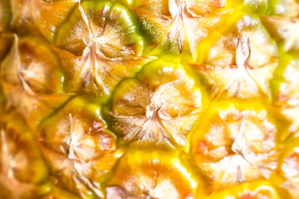 Close up texture of fresh ripe pineapple background — Stock Photo, Image