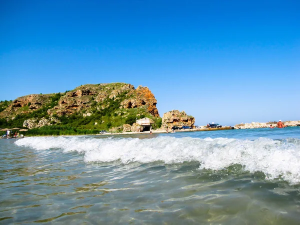 Bolata strand közeli állampolgársággal, — Stock Fotó