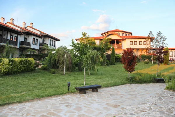 Туристичний комплекс "Chateau Rubaiyat" біля Чорного моря, Болгарія — стокове фото