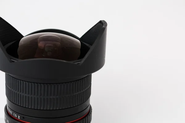 Camera lens fish-eye close-up — Stock Photo, Image