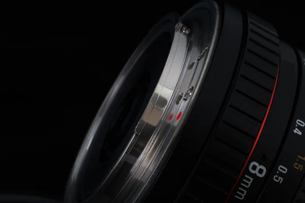 Camera lens close-up — Stockfoto