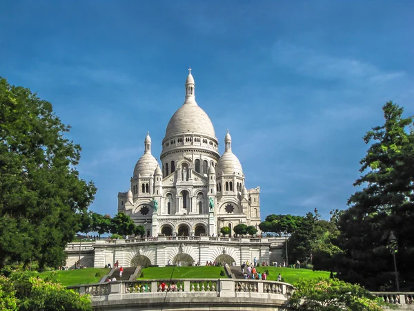 Sacre Coeur en Paris Francia —  Fotos de Stock