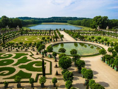 Versailles l'Orangerie Bahçe. Paris, Fransa