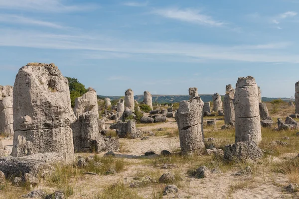 Kamenná poušť (vzdáleného kamani) nedaleko Varna, Bulharsko — Stock fotografie