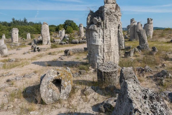 Kamenná poušť (vzdáleného kamani) nedaleko Varna, Bulharsko — Stock fotografie