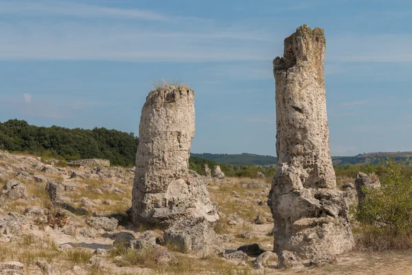 Kamenná poušť (vzdáleného kamani) nedaleko Varna, Bulharsko — Stock fotografie