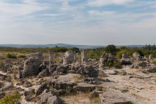 Каменная пустыня (Побити Фалани) недалеко от Варны, Болгария — стоковое фото