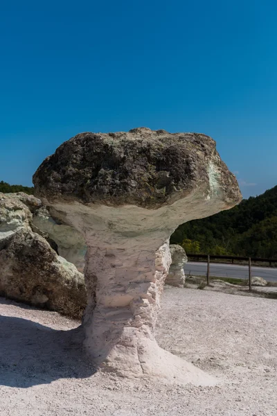 Natuurverschijnsel die Stone champignons, Bulgarije — Stockfoto