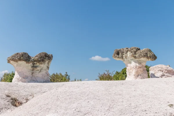 Fenomeno naturale Funghi di pietra, Bulgaria — Foto Stock