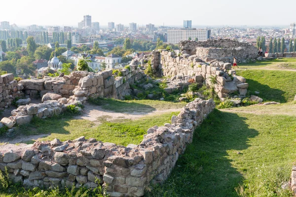 Παλιά πόλη, θέα Plovdiv-The ευρωπαϊκή πρωτεύουσα του πολιτισμού 2019 — Φωτογραφία Αρχείου