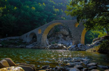 Şeytan'ın Köprüsü yakınındaki Ardino, Bulgaristan