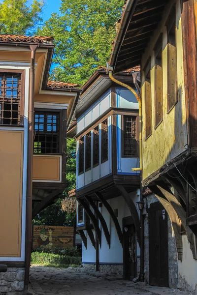 Cidade velha, vistas de Plovdiv- A Capital Europeia da Cultura 2019 — Fotografia de Stock