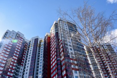 Rusya 'da modern çok katlı yerleşim yeri