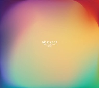 Soyut bulanık gradyan örgü arka plan parlak gökkuşağı renkleri. Renkli yumuşak pankart şablonu. Yaratıcı canlı vektör çizimi