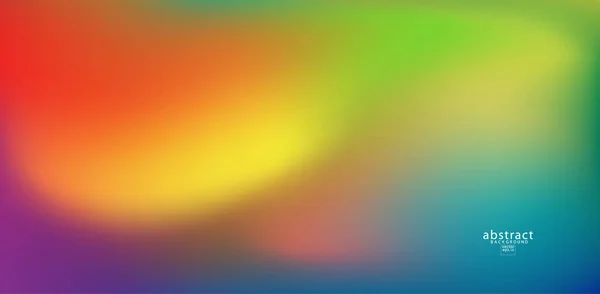 Abstraktní Rozmazaný Gradient Pozadí Jasné Duhové Barvy Barevný Hladký Měkký — Stockový vektor