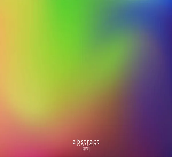 Abstracte Wazig Gradiënt Mesh Achtergrond Heldere Regenboog Kleuren Kleurrijke Zachte — Stockvector