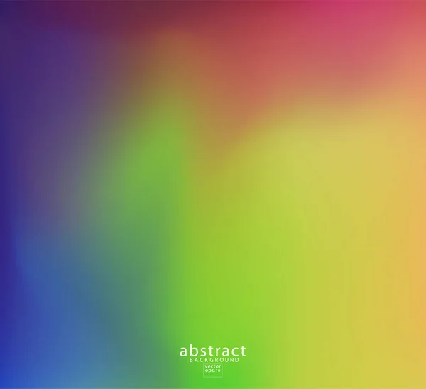 Abstract Blurred Gradient Mesh Background Bright Rainbow Colors Colorful Smooth — Stock Vector