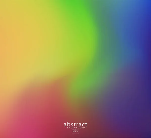Abstracte Wazig Gradiënt Mesh Achtergrond Heldere Regenboog Kleuren Kleurrijke Zachte — Stockvector