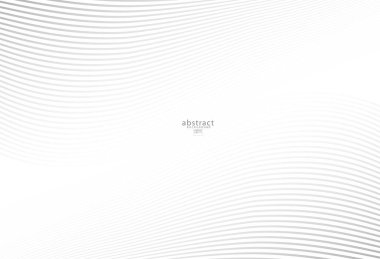 Abstract wave Stripe line background, vector template for your ideas, monochromatic lines texture. EPS 10