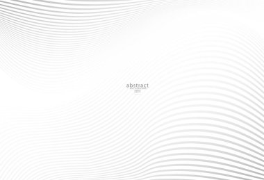 Abstract wave Stripe line background, vector template for your ideas, monochromatic lines texture. EPS 10