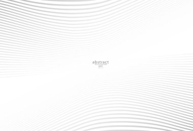 Abstract wave Stripe line background, vector template for your ideas, monochromatic lines texture. EPS 10