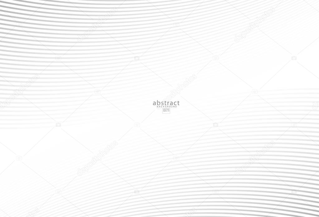 Abstract wave Stripe line background, vector template for your ideas, monochromatic lines texture. EPS 10