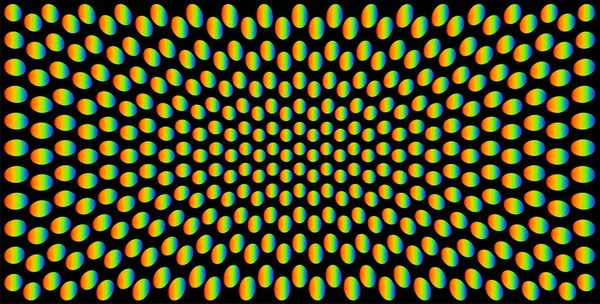 Vintage Polka Dots Patroon Kleurrijke Achtergrond Vector Abstracte Achtergrond — Stockvector