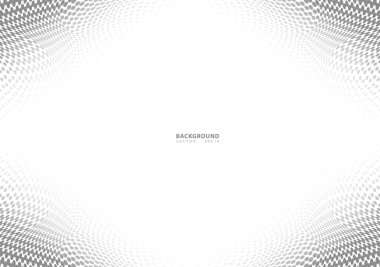 Soyut yarım ton noktalı arkaplan. Gelecekçi grunge deseni, nokta, dalga. Posterler, siteler, kartvizitler, kapaklar, etiketler için modern optik pop sanat dokusu