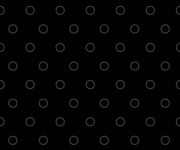 黑白波尔卡点模式背景矢量 — 图库矢量图片