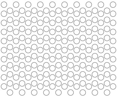 Siyah ve beyaz benekli desen. polka nokta dalga vektörü