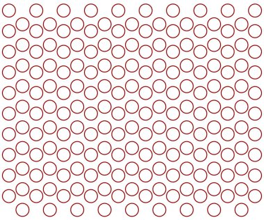 Kırmızı benekli desen, renkli arkaplan - vektör soyut arkaplan