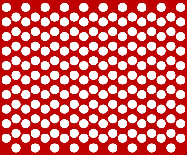 Motif Pois Rouges Fond Coloré Fond Abstrait Vectoriel — Image vectorielle