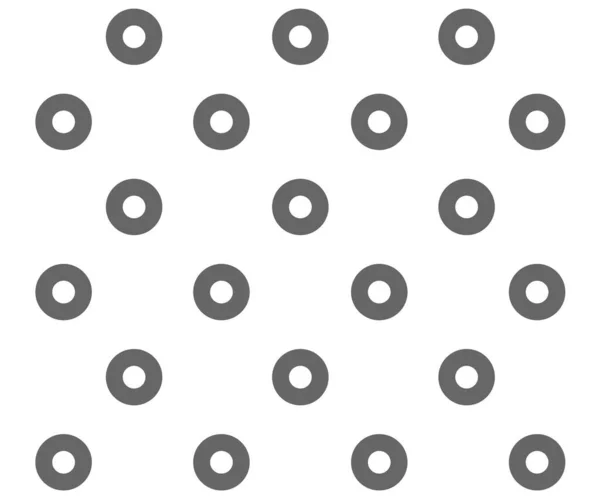 Schwarz Weiße Tupfen Muster Hintergrund Vektor — Stockvektor