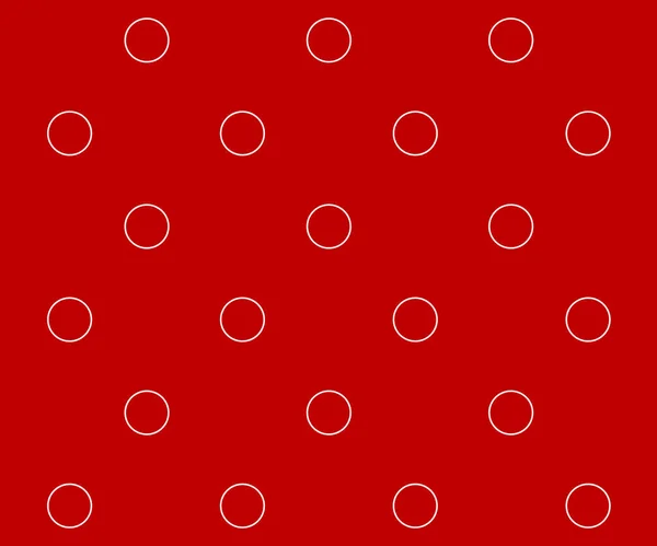 Motif Pois Rouges Fond Coloré Fond Abstrait Vectoriel — Image vectorielle