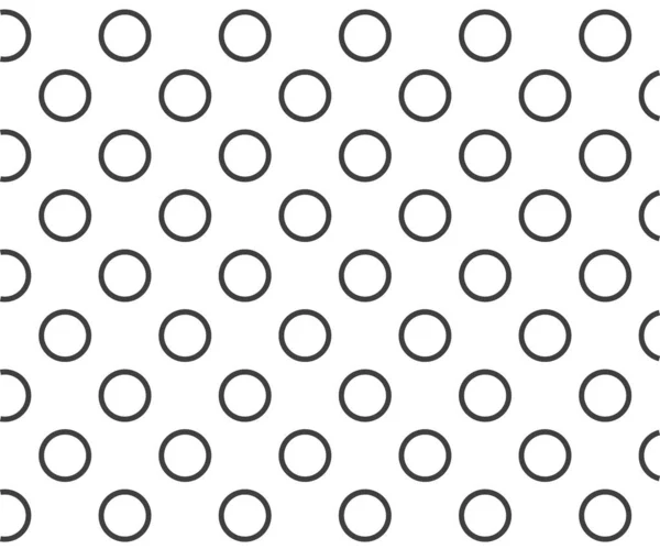 Noir Blanc Motif Pois Fond Vecteur — Image vectorielle