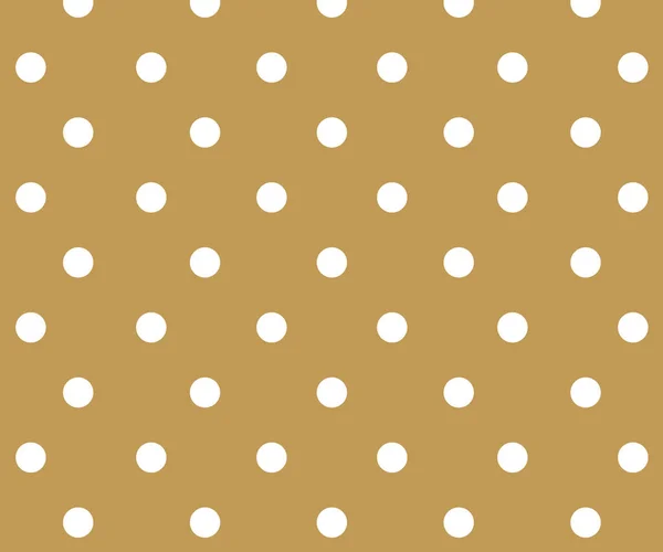 Цвет Золота Горошек Узор Золотой Дизайн Шаблонов Праздник Фон Векторной — стоковый вектор